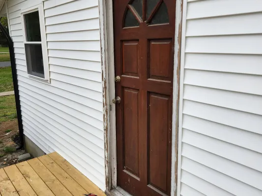 Exterior door