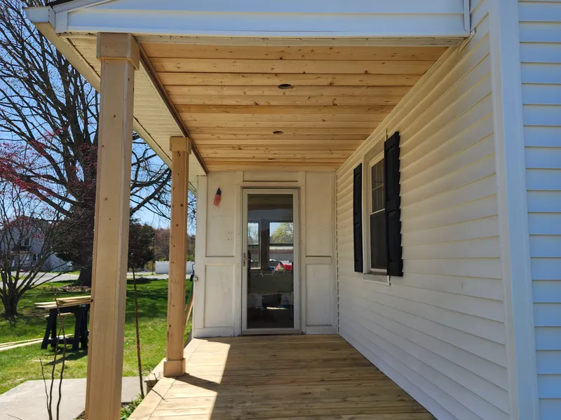 Residential deck project